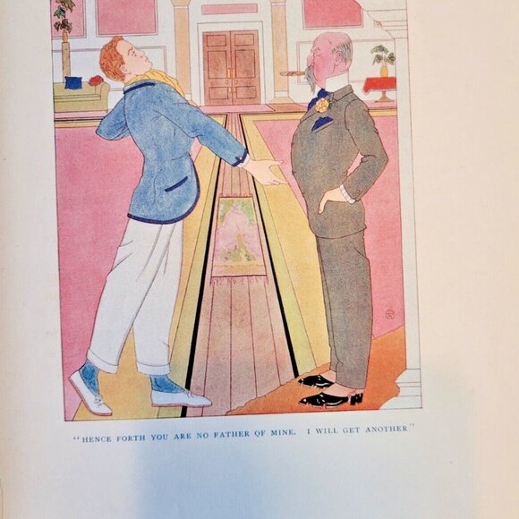 Stephen Leacock Nonsense Novels 1921 13th Ed 1st Illustra color John Kettelwell - Picture 10 of 16